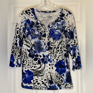 Onque Petite Women’s Top Size Petite Small